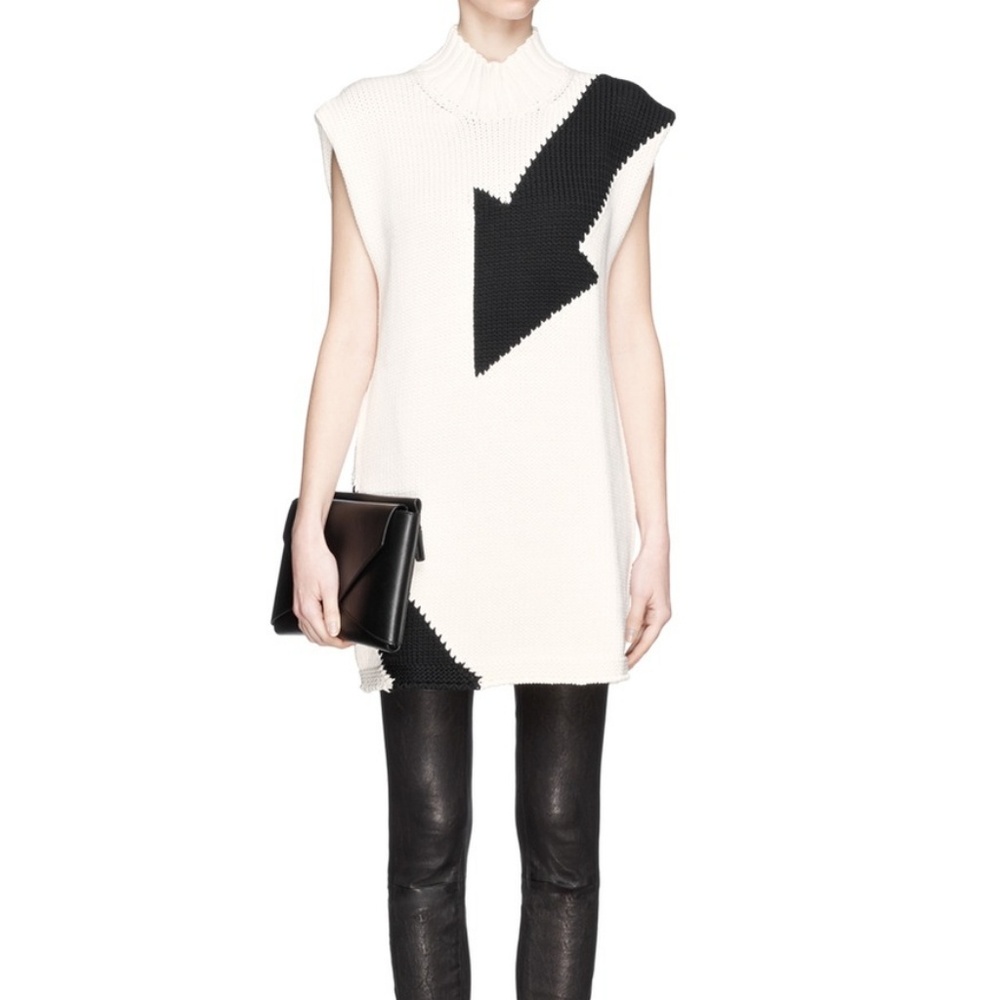 McQ Alexander McQueen Big Arrow Long Sweater Small